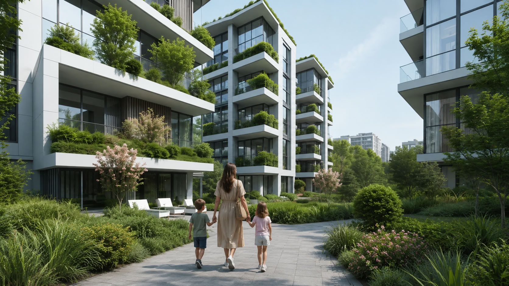 Moderne Stadt